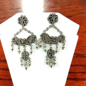 Lois Hill Sterling Silver Earrings